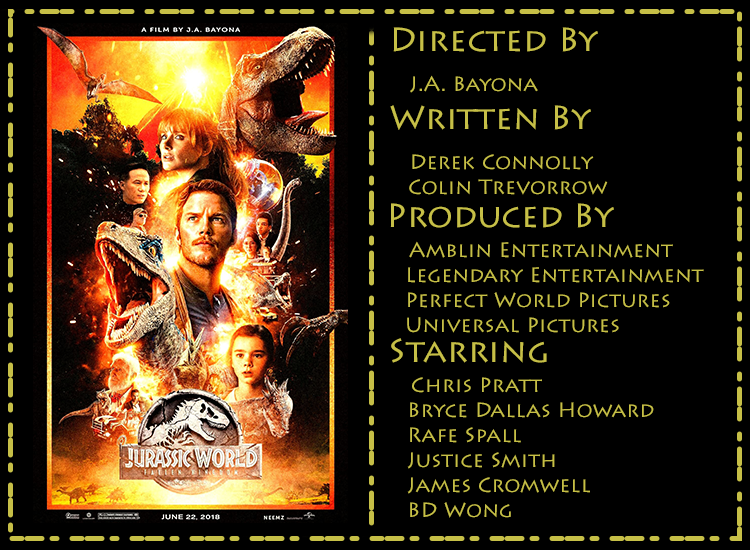 Jurassic World The Fallen Kingdom