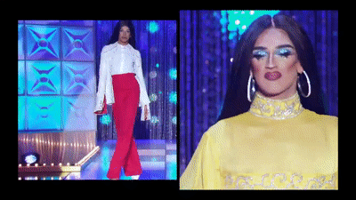 Naomi Smalls Runway Judy.gif