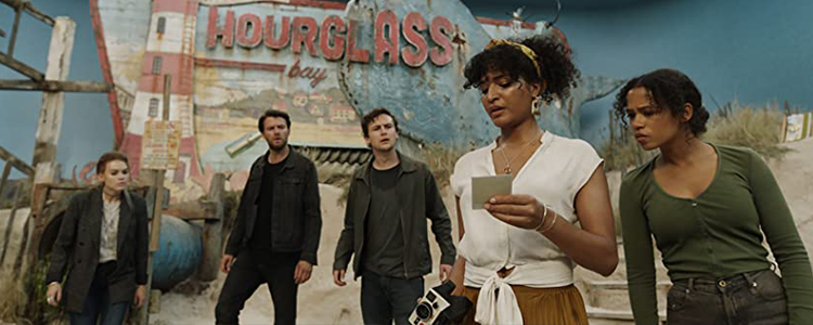 Escape Room: Tournament Of Champion (2021), Holland Roden, Thomas Cocquerel, Logan Miller, Indya Moore and Taylor Russell