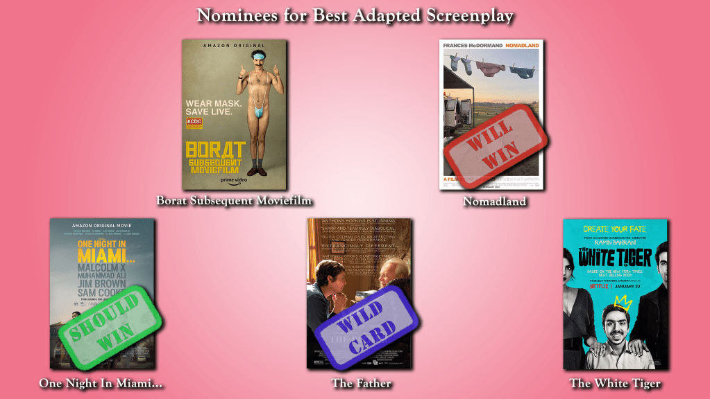 Best Adapted Screenplay Oscar