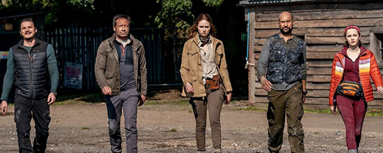 The Bubble (2022) - David Duchovny, Pedro Pascal, Keegan-Michael Key, Karen Gillan, and Iris Apatow