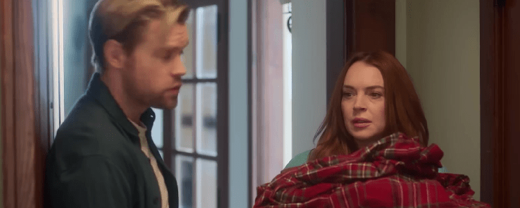 Falling For Christmas (2022) - Chord Overstreet, Lindsay Lohan