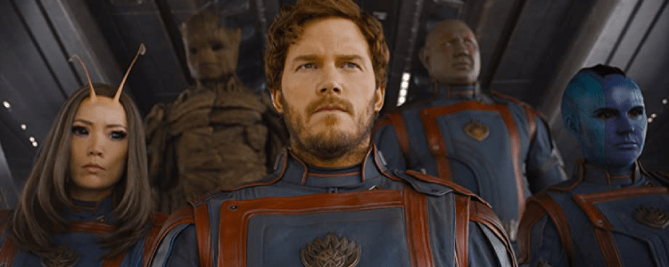 Guardians Of The Galaxy Vol 3 (2023) - Pom Klementieff, Chris Pratt, Dave Batista, Karen Gillan